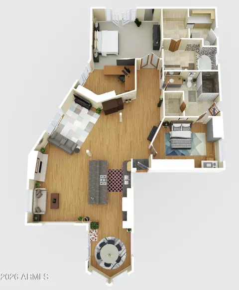 Floorplan - 2260 E Palmaire Ave, Phoenix, AZ 85020 photo 1 of 2