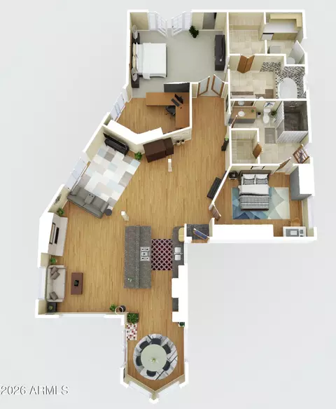 Floorplan - 2260 E Palmaire Ave, Phoenix, AZ 85020 photo 2 of 2
