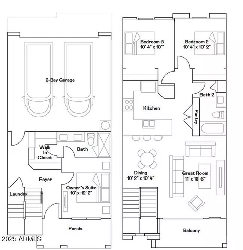 Floorplan - 8149 E Petunia Ave #1090, Mesa, AZ 85212 photo 1 of 1