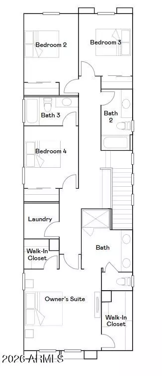 Floorplan - 8356 E Peterson Ave, Mesa, AZ 85212 photo 2 of 2
