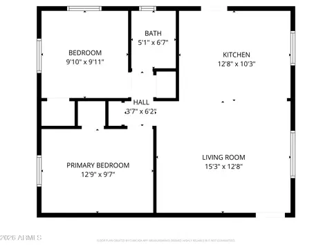 Floorplan - 5225 N 8th Pl, Phoenix, AZ 85014 photo 1 of 1