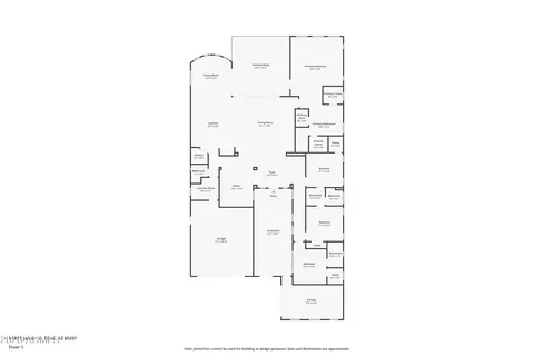 Floorplan - 8143 E Jaeger St, Mesa, AZ 85207 photo 1 of 1