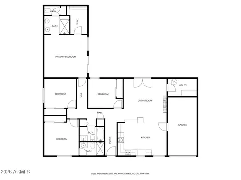 Floorplan - 5236 S 19th Ave, Phoenix, AZ 85041 photo 1 of 1