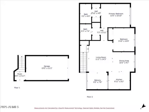 Floorplan - 1633 E Lakeside Dr #167, Gilbert, AZ 85234 photo 1 of 1