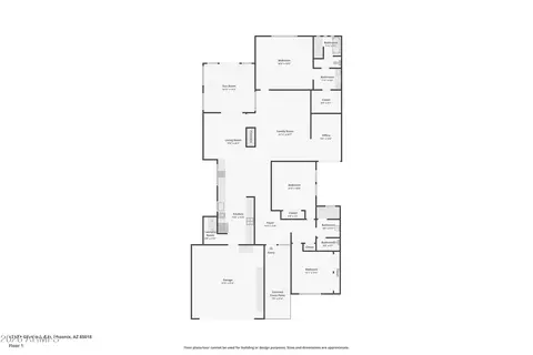 Floorplan - 4317 E Glenrosa Ave, Phoenix, AZ 85018 photo 1 of 1