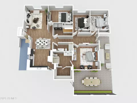 Floorplan - 728 E State Ave, Phoenix, AZ 85020 photo 1 of 1