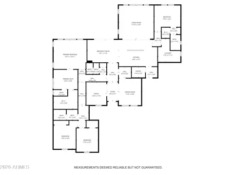 Floorplan - 3930 E Iris Dr, Chandler, AZ 85286 photo 1 of 1