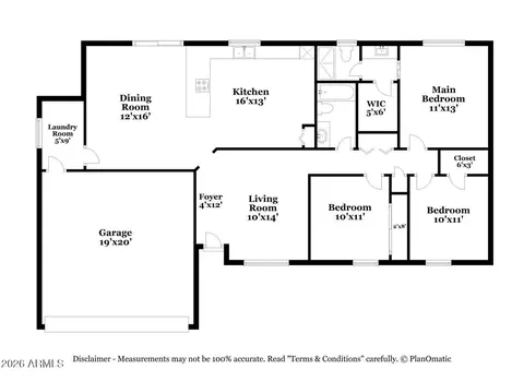 Floorplan - 712 S 34th St, Mesa, AZ 85204 photo 1 of 1