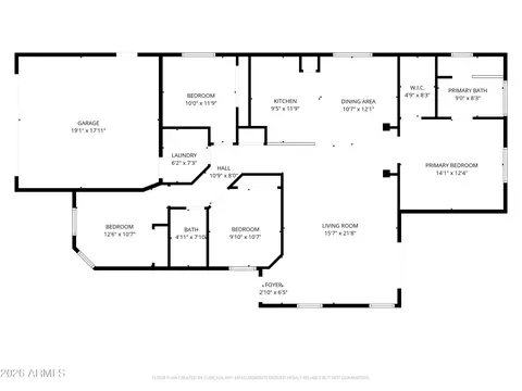 Floorplan - 6900 E Pine Way, Florence, AZ 85132 photo 1 of 1