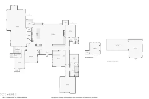 Floorplan - 4610 E Meadowview Dr, Gilbert, AZ 85298 photo 2 of 3