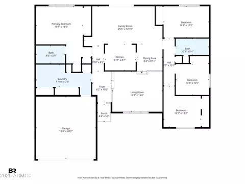 Floorplan - 1725 E La Jolla Dr, Tempe, AZ 85282 photo 1 of 1