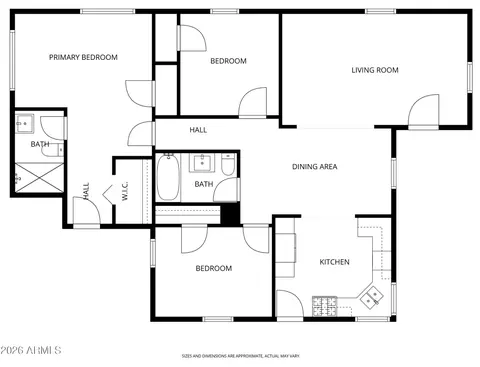 Floorplan - 4306 N 20th St, Phoenix, AZ 85016 photo 1 of 1
