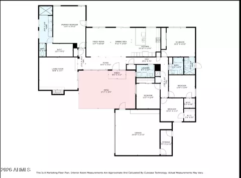 Floorplan - 342 E Orangewood Ave, Phoenix, AZ 85020 photo 1 of 1