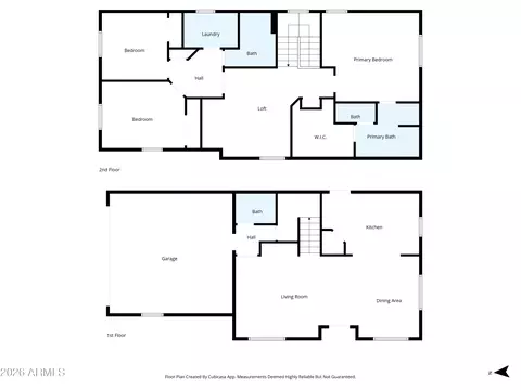 Floorplan - 2879 S Key Biscayne Dr, Gilbert, AZ 85295 photo 1 of 3