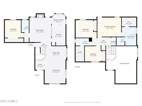 Floorplan - 3821 E Tanglewood Dr, Phoenix, AZ 85048 photo 1 of 2