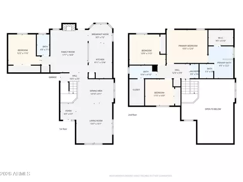 Floorplan - 3821 E Tanglewood Dr, Phoenix, AZ 85048 photo 2 of 2