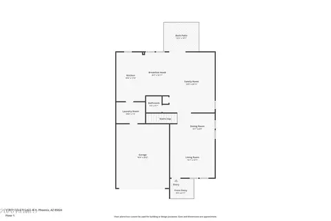 Floorplan - 1708 E Cielo Grande Ave, Phoenix, AZ 85024 photo 1 of 2