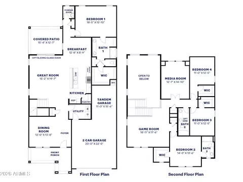 Floorplan - 10038 S 23rd Ln, Phoenix, AZ 85041 photo 1 of 1