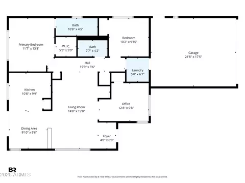 Floorplan - 3351 E Clifton Ave, Gilbert, AZ 85295 photo 1 of 1