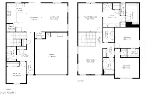 Floorplan - 9432 E Spiral Ave, Mesa, AZ 85212 photo 1 of 1