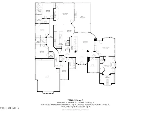 Floorplan - 1128 E Desert Ct, Gilbert, AZ 85234 photo 3 of 6