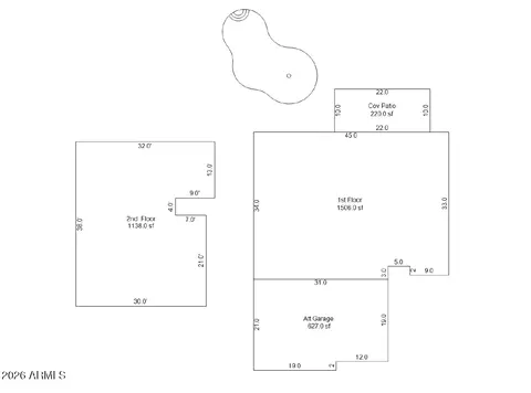 Floorplan - 2333 W Carter Rd, Phoenix, AZ 85041 photo 1 of 1