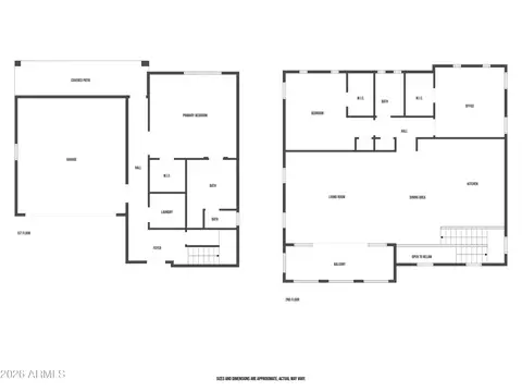 Floorplan - 4306 Erie St, Gilbert, AZ 85295 photo 1 of 1