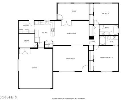 Floorplan - 4730 E Crescent Ave, Mesa, AZ 85206 photo 3 of 3