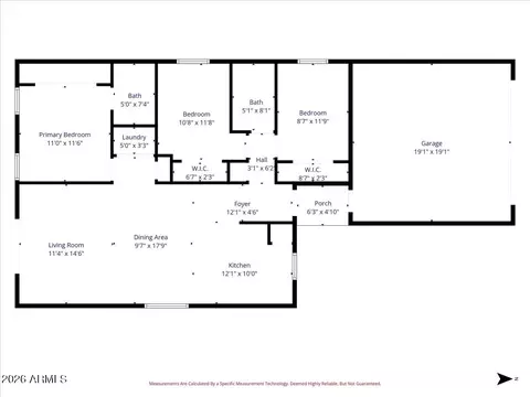 Floorplan - 1825 W Renaissance Ave, Apache Junction, AZ 85120 photo 1 of 1