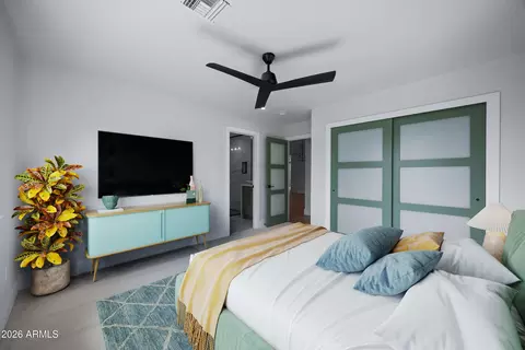 Bedroom - 3616 E Fairmount Ave, Phoenix, AZ 85018 photo 4 of 9