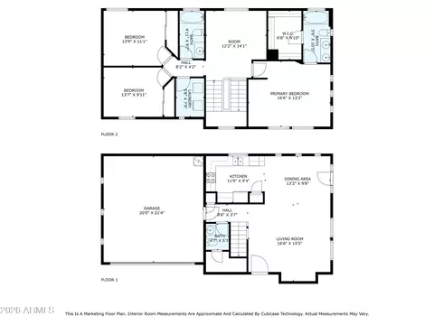 Floorplan - 22023 N 30th Ln, Phoenix, AZ 85027 photo 1 of 1