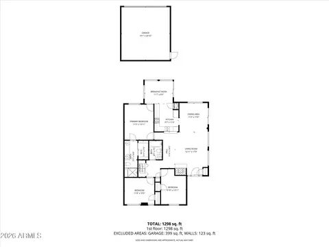 Floorplan - 1914 E Citation Ln, Tempe, AZ 85284 photo 1 of 2