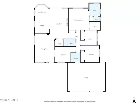 Floorplan - 3460 N Stone Gully St, Mesa, AZ 85207 photo 1 of 1