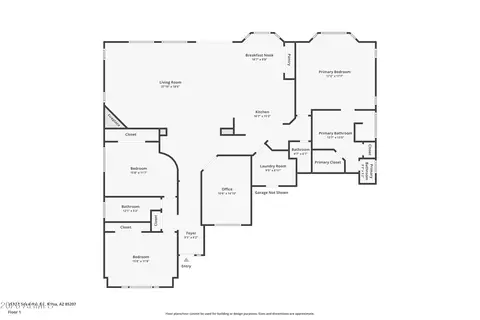 Floorplan - 7910 E Snowdon Cir, Mesa, AZ 85207 photo 1 of 1