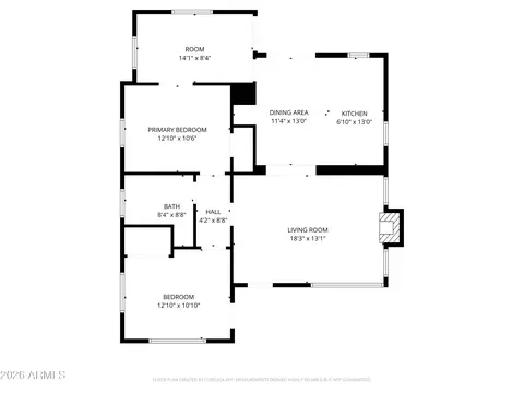 Floorplan - 1840 E Culver St, Phoenix, AZ 85006 photo 1 of 1