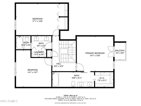 Floorplan - 8001 N 3rd Pl, Phoenix, AZ 85020 photo 2 of 2