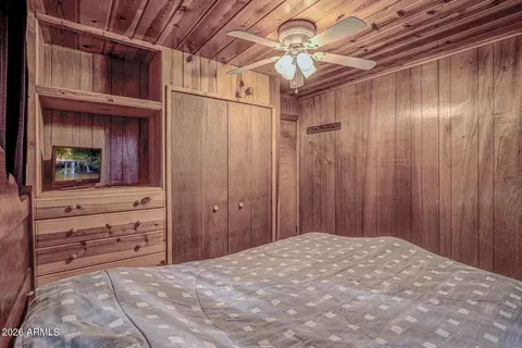 Bedroom - 6413 W Barton Dr, Pine, AZ 85544 photo 4 of 4