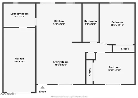 Floorplan - 2507 E Libby St, Phoenix, AZ 85032 photo 1 of 1