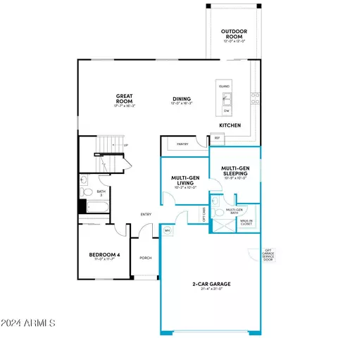 Floorplan - 10198 S Dutchman Dr, Apache Junction, AZ 85120 photo 1 of 2