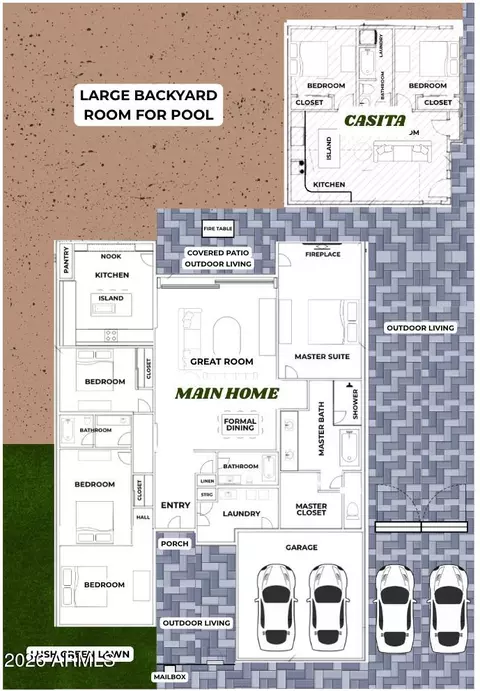 Floorplan - 4701 E Vernon Ave E, Phoenix, AZ 85008 photo 2 of 2