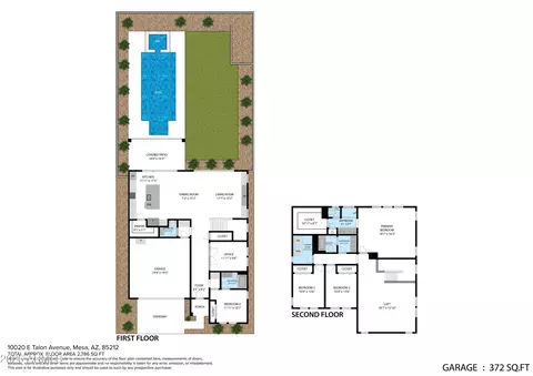 Floorplan - 10020 E Talon Ave, Mesa, AZ 85212 photo 1 of 1
