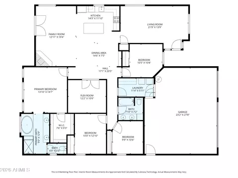 Floorplan - 944 S Porter St, Gilbert, AZ 85296 photo 2 of 2