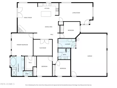 Floorplan - 944 S Porter St, Gilbert, AZ 85296 photo 1 of 2