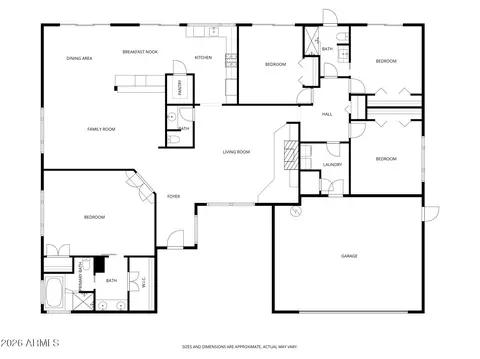 Floorplan - 5847 N 46th St, Phoenix, AZ 85018 photo 2 of 2