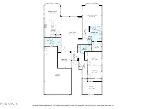 Floorplan - 11264 E Sheridan Ave, Mesa, AZ 85212 photo 1 of 1