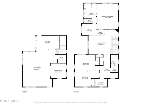 Floorplan - 2635 S 107th St, Mesa, AZ 85209 photo 3 of 3
