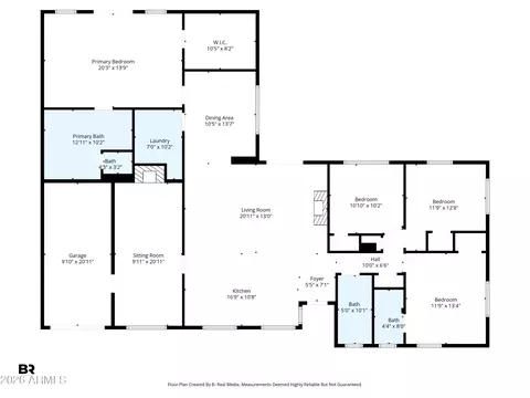 Floorplan - 1314 E Palo Verde Dr, Phoenix, AZ 85014 photo 1 of 1