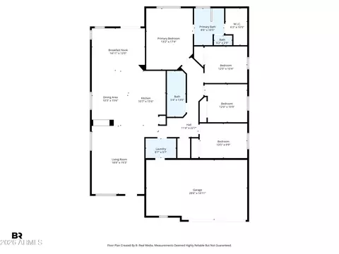 Floorplan - 3234 E Lark Ct, Gilbert, AZ 85297 photo 2 of 2