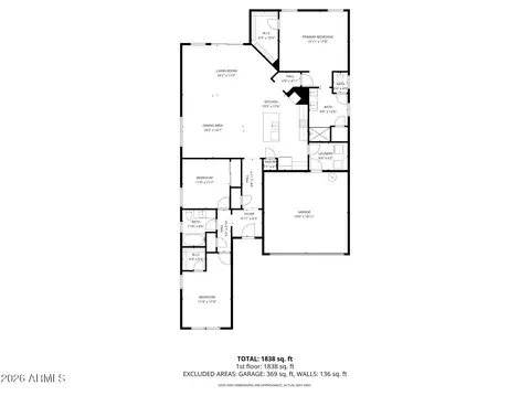 Floorplan - 3910 E Constitution Dr, Gilbert, AZ 85296 photo 1 of 2