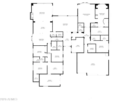 Floorplan - 1732 W Gambit Trl, Phoenix, AZ 85085 photo 2 of 2